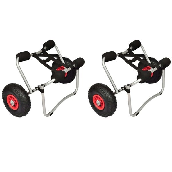 Berkfield Kayak Trolleys 2 pcs Aluminium