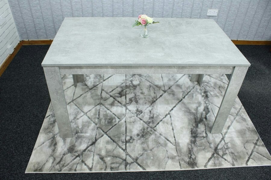 Kosy Koala Wooden Dinning Table In Stone Grey Effect