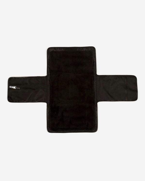 Tiba + Marl Etta Changing Clutch Black Woven