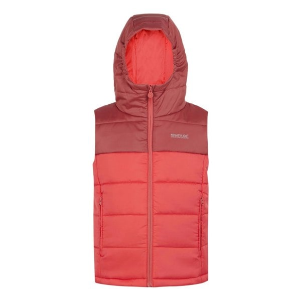 Regatta Childrens/Kids Lofthouse II Gilet - Mineral Red/Red Sky