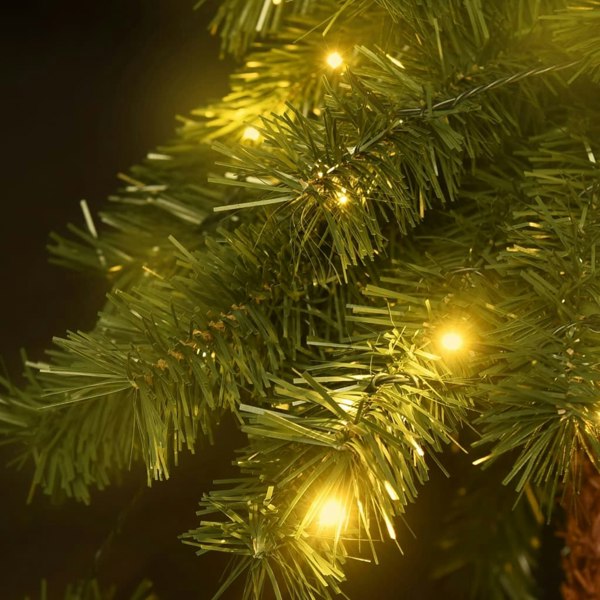 Berkfield Artificial Palm Tree with LEDs 120 cm