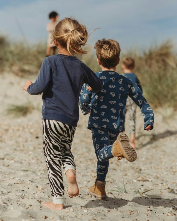 organic cotton Blue Koala Print Leggings- image 1