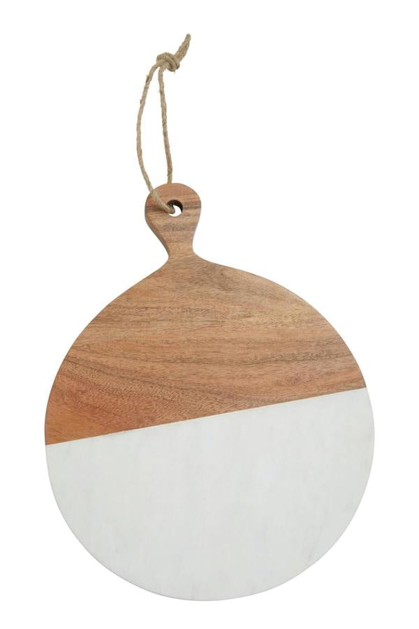 Maison by Premier Monzaro Small Marble And Acacia Wood Paddle Board