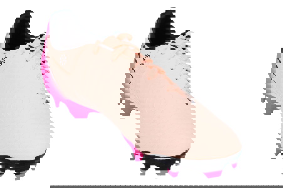 Nike Phantom Gx II Academy Fg/Mg Mens Football Boots Fd6723  800 - Crimson Tint Black Pink Blast 800 - Photo 3