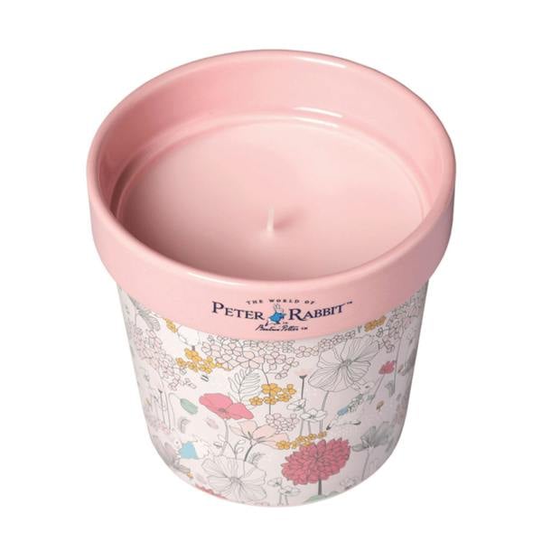 Peter Rabbit Candle Peter Rabbit Rose Eucalyptus Plant Pot Candle