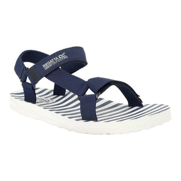 Regatta Womens Vendeavour Striped Sandals - Navy/Navy
