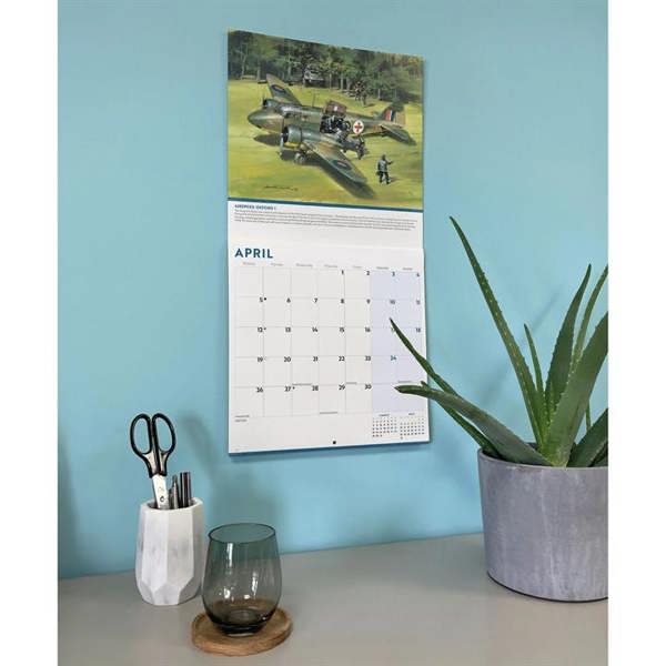 Legends of WWII Calendar 2027, Wall Calendars, Month To View, History & Literature, Gift