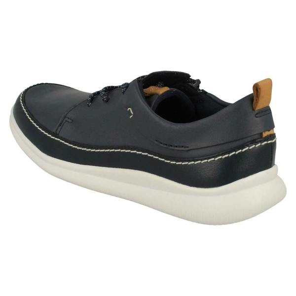 Clarks Boys Clarks Elasticated Lace Detailed Shoes Cloud Blaze