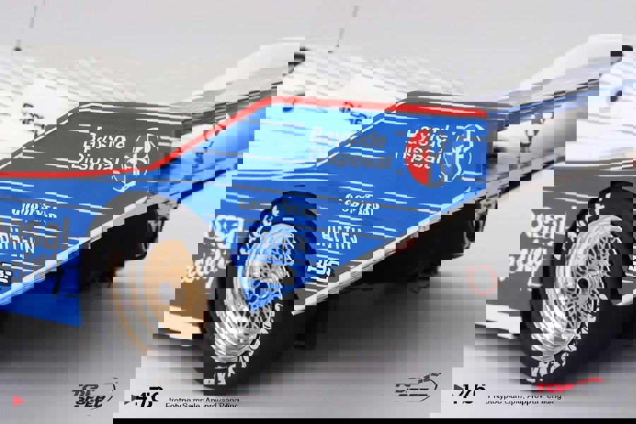 TSM Porsche 962 No.85 Bayside Disposal Racing 1987 IMSA Leguna Seca 300km Winner 1:18 Scale TSM TS0476