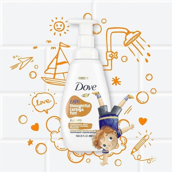 Dove Kids Care Body Wash Coco Cookie Hypoallergenic Shower Gel 400ml