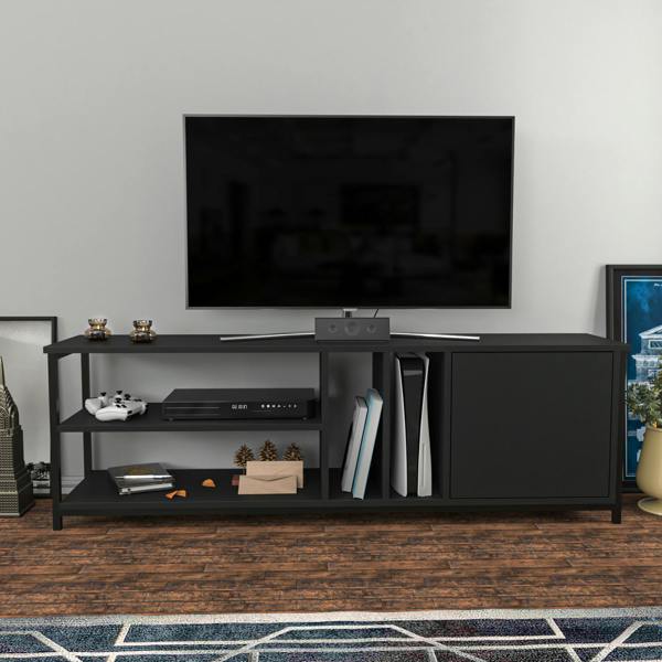 Decorotika Oneida Modern Tv Stand TV Cabinet for TV's up to 72"