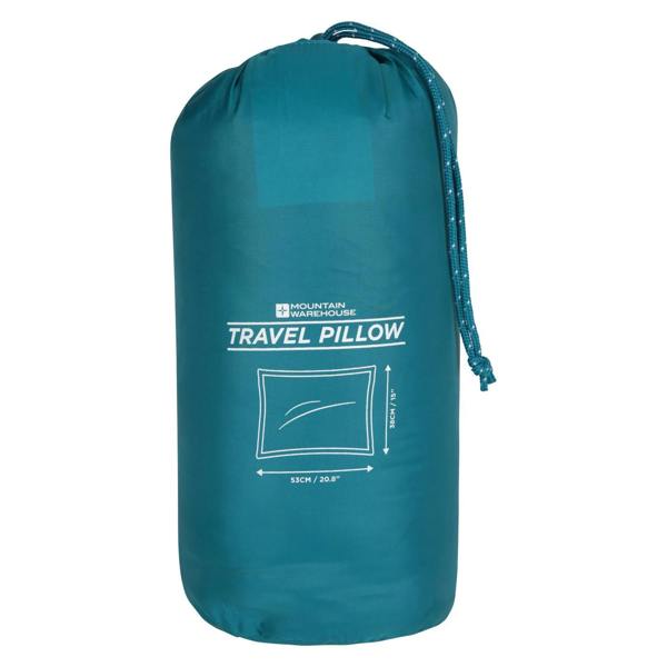 Mountain Warehouse Large Travel Pillow - Dark Teal - 