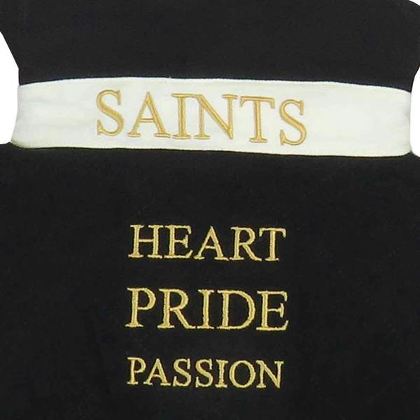 Northampton-Saints Rugby Shirt Vintage Heritage Style Collar