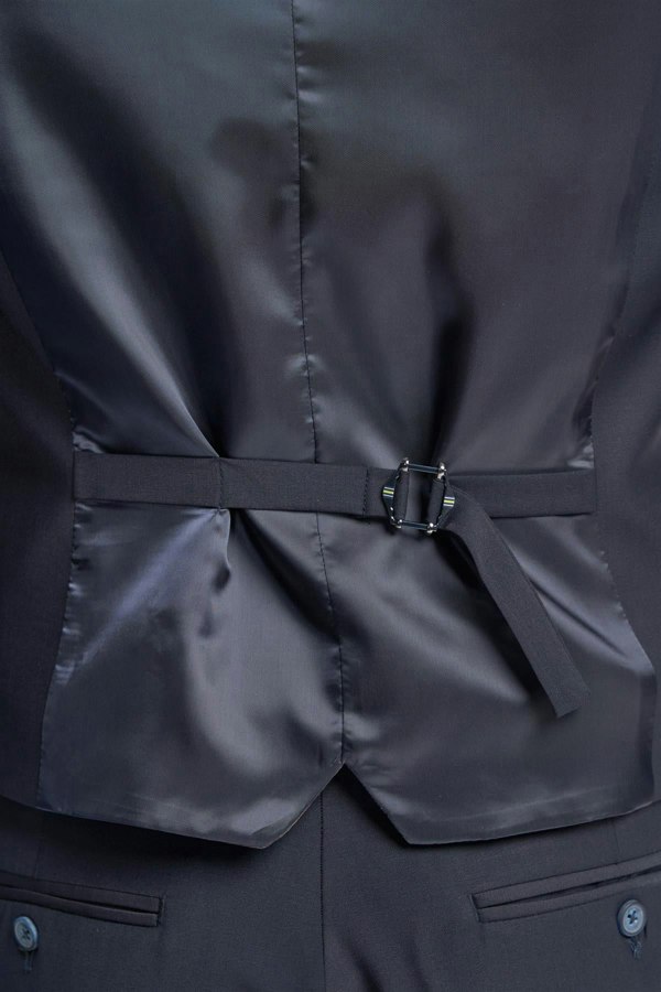 Bond Midnight Waistcoat Back Detail