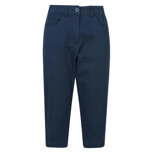 Mountain Warehouse Womens/Ladies Marina Cropped Trousers - Navy - 