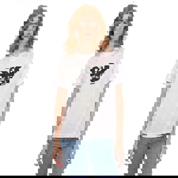 Armani Womens/Ladies Regular T-Shirt - White