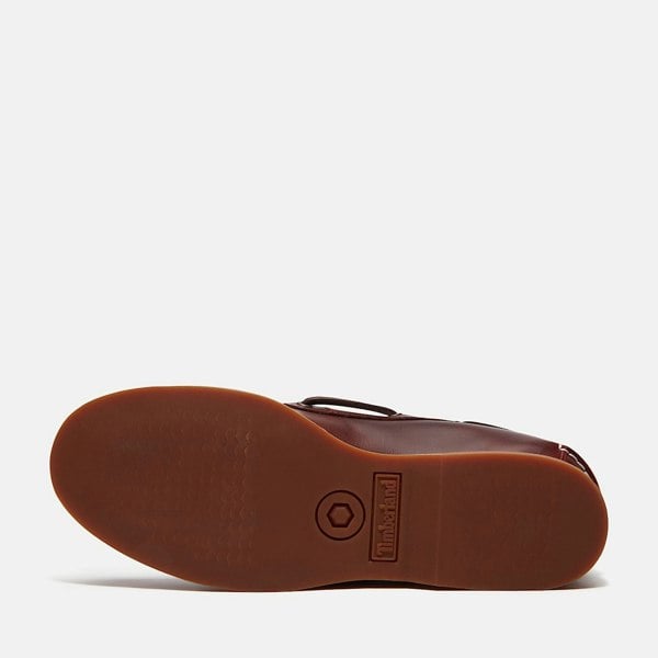 Timberland Classic 2 Eye Leather Women's Boat Shoes - Burgundy