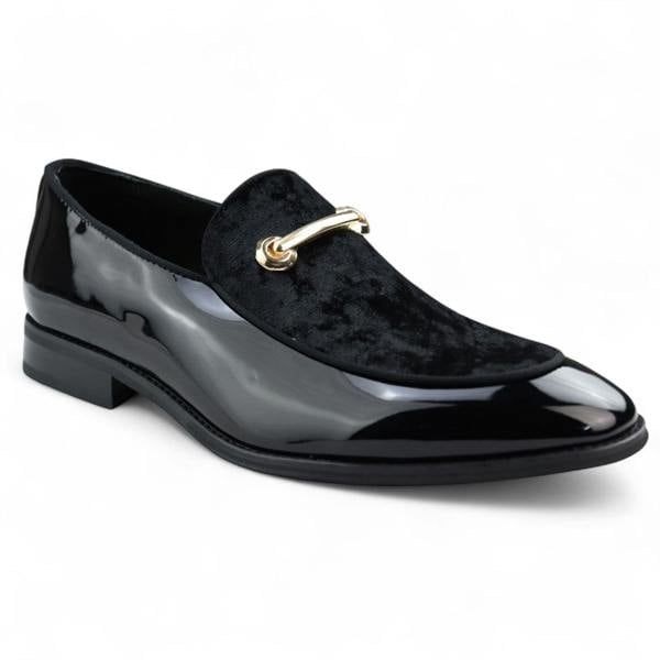 Dolcetto Men’s Smart Loafers Leather Lined Velvet Slip-On Shoes