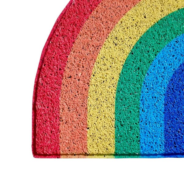 Oseasons Rainbow Medium Half Moon Doormat