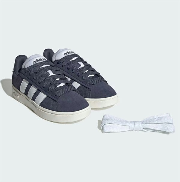 Adidas Grand Court Alpha 00s Men's Charcoal/White Trainers
