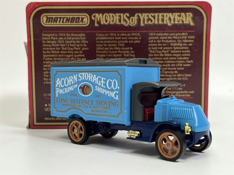 MCSlots Model AC Mack 1920 Acorn Storage Company Models of Yesteryear Matchbox Y30D S6