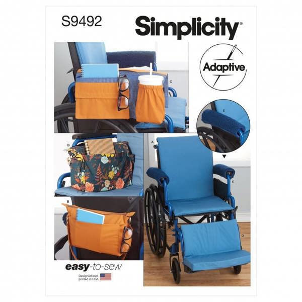 Simplicity Sewing Pattern 9492, Accessories OS (One Size) - Easy