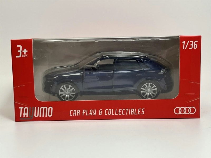 Tayumo Audi Q8 Pull Back & Go Blue LHD 1:36 Scale Tayumo 36140216