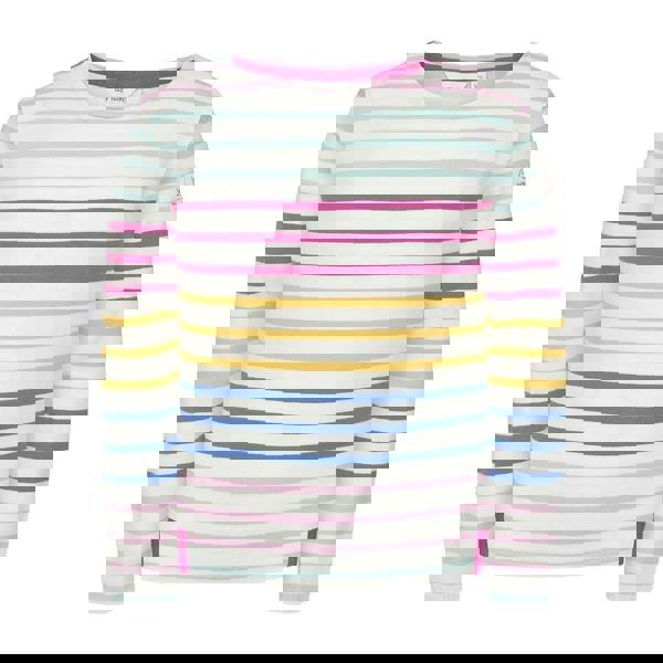 Lazy Jacks Girls Breton Top - Rainbow
