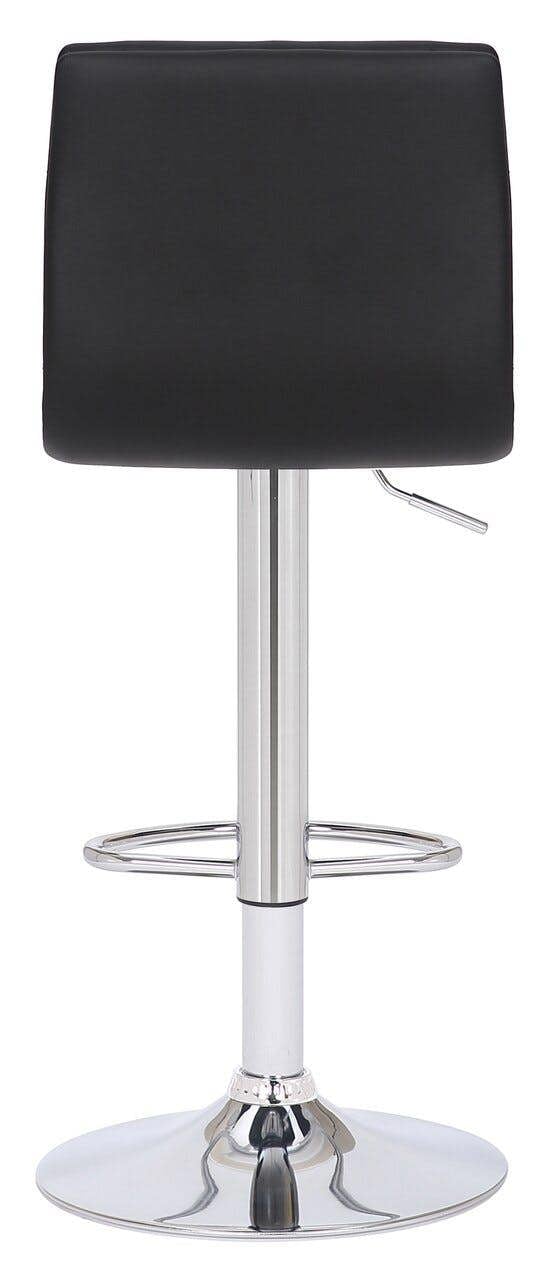 Lamboro Aldo Swivel Kitchen Barstool with Adjustable Height and Chrome Base