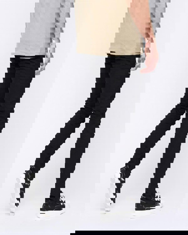 Duck and Cover Moretor Chinos Black