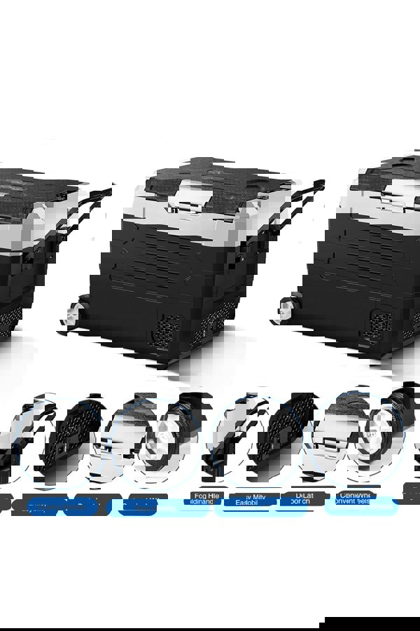 Living and Home 30L Compressor Car Refrigerator with APP Control