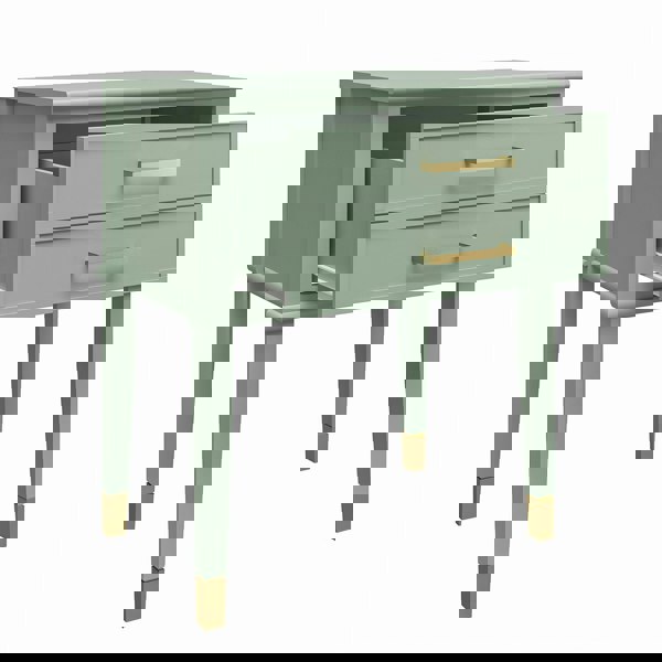 Dorel Home Westerleigh End Table with Drawer in Green