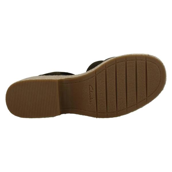 Clarks Ladies Clarks Platform Wedge Sandals Coledale Strap