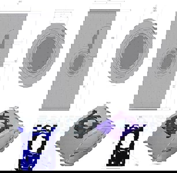 KAV Vacuum Cleaner Dust Bags for Electrolux, AEG, Philips, Volta, Tornado - Long Performance Replacement S-Bag and Manage Allergens (Pack of 10)