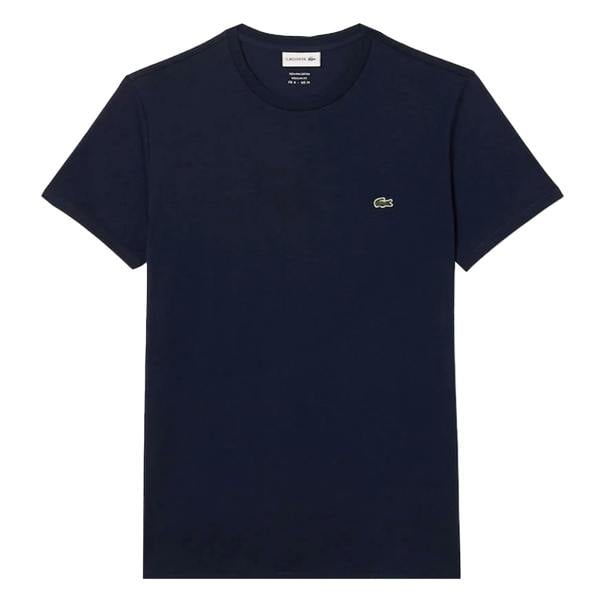Lacoste Cotton Pima Crew Neck T-Shirt Midnight Blue