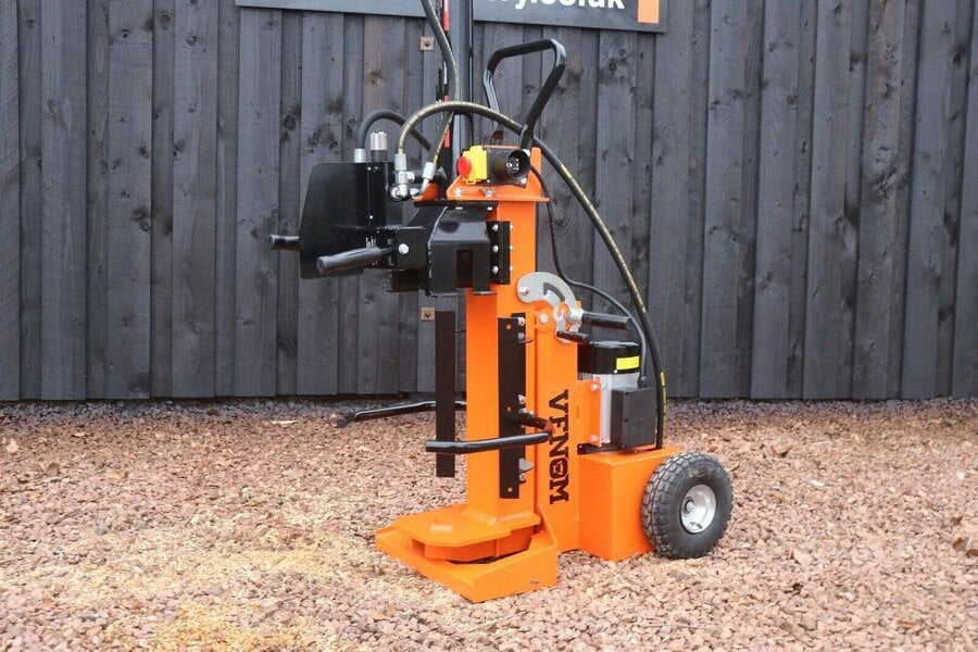 Rock Machinery 12ton Venom Compact MK2 Series Electric Log Splitter