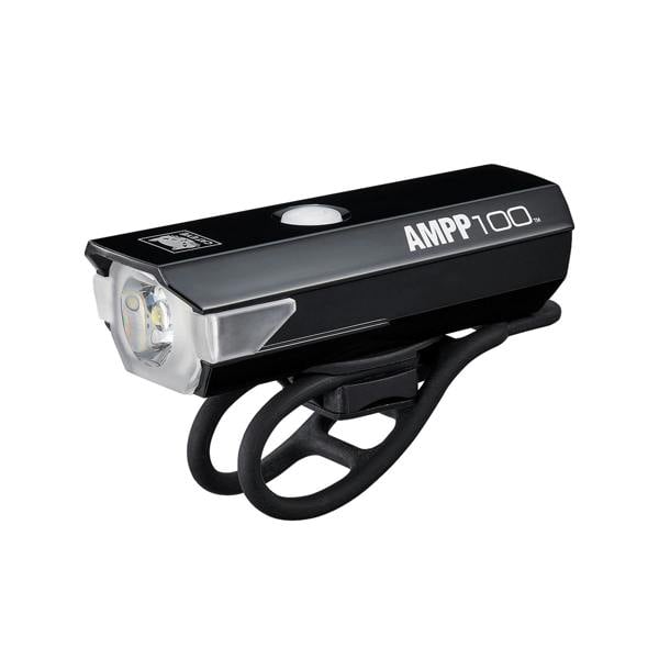 CatEye AMPP 100 Front Bike Light 100 Lumen USB Rechargeable Cycling IPX4