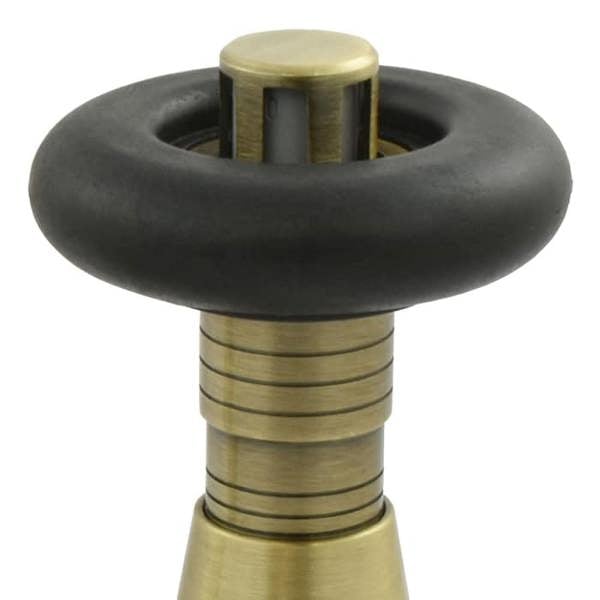 West Radiators Jaguar Thermostatic Radiator Valve - Antique Brass (Angled TRV)