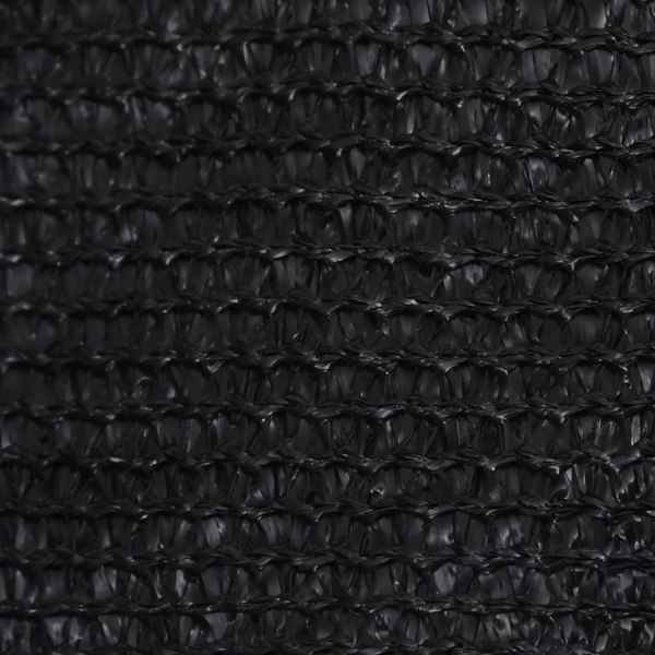 Berkfield Sunshade Sail 160 g/m�__ Black 2.5x3.5 m HDPE