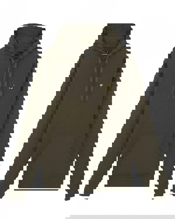 Lyle & Scott Mens Pullover Hoodie - W485 Olive