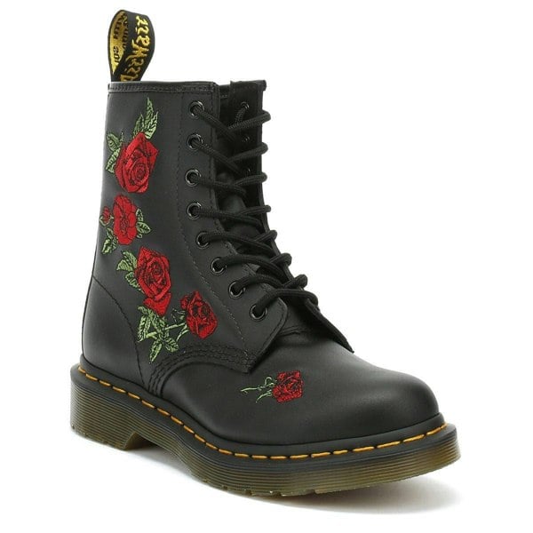 Dr. Martens - 24722001 Women's 1460 Vonda Softy T Black Floral