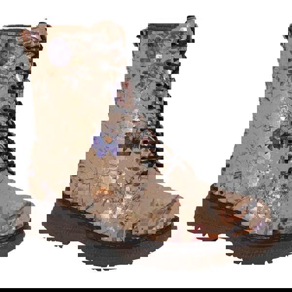 Cipriata Annetta Womens 8 Eyelet Side Zip Up Mid Ankle Boots