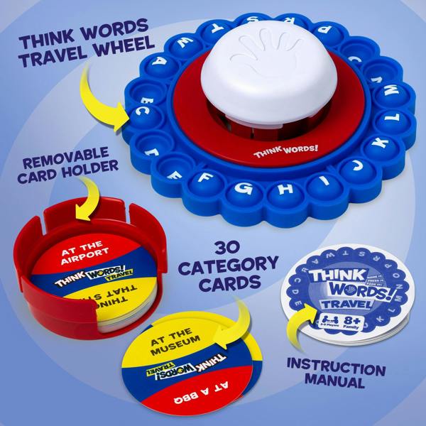IDEAL Think Words Travel Game