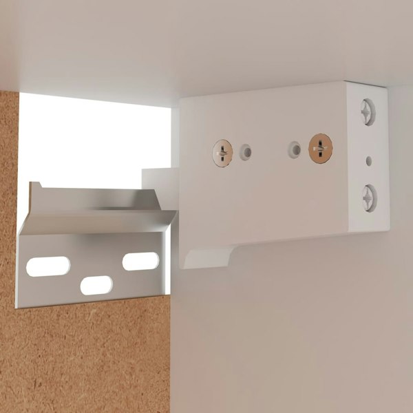 Berkfield Hanging Cabinet Smoked Oak 39.5x31x60 cm Engineered Wood
