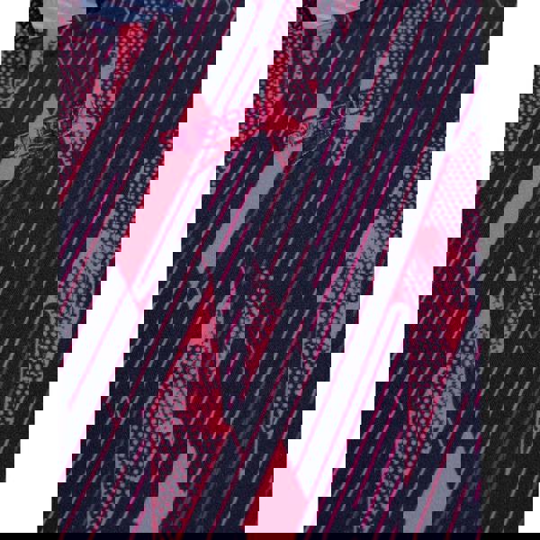 Speedo Girls Hyperboom Allover Medalist pink black swimsuit