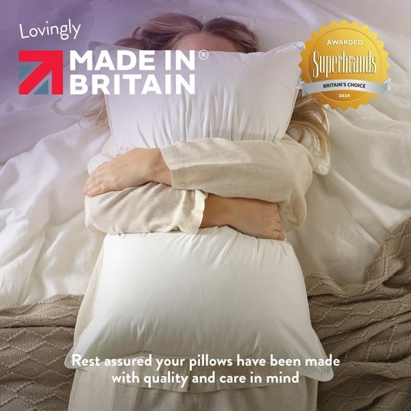 Slumberdown Duck Feather Medium Support Pillow