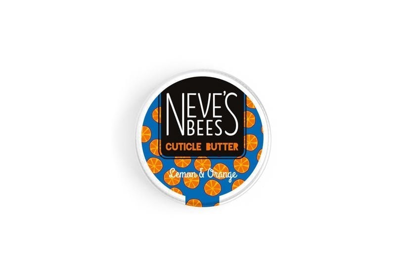 Neves Bees Lemon and Orange Cuticle Cream Closed tin