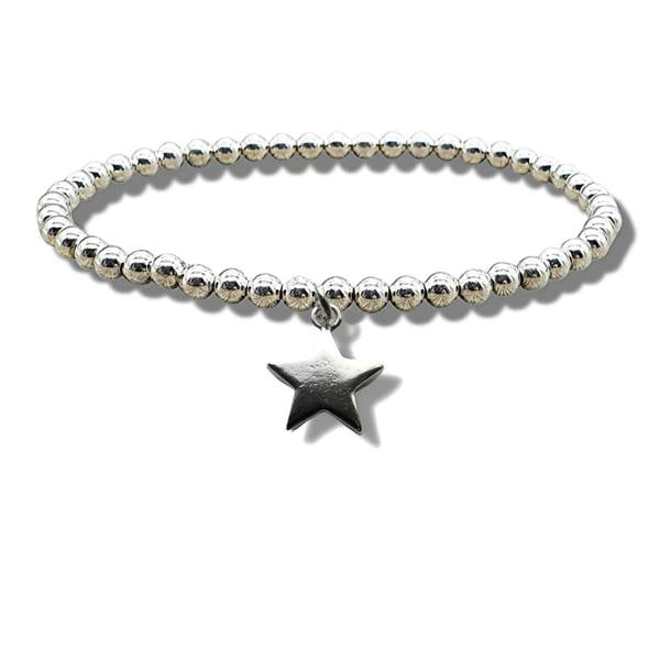 Aye Do Gifts Christmas Star Gift Box, Silver Star Bracelet & Chocolate Hearts