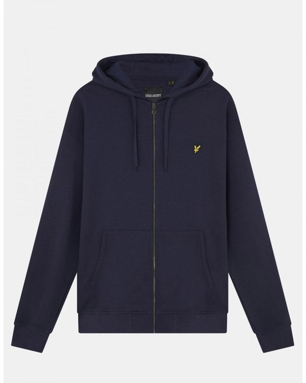 Lyle & Scott Zip Through Mens Hoodie ML420VOG - Z99 Navy