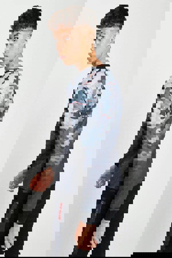 Beat Boyz Club Intensified Crew Sweatshirt - Black Camo Fade